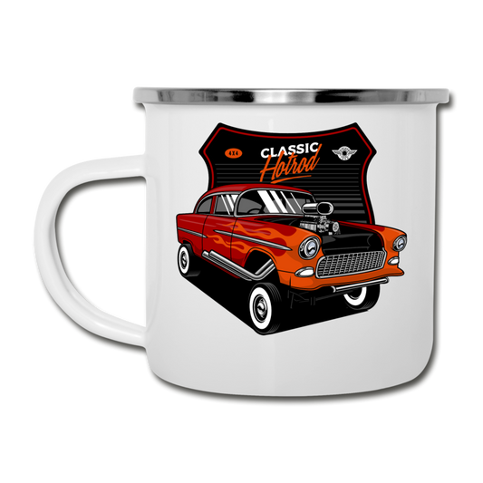 Classjc Hot Rod - Chevy - Camper Mug - white