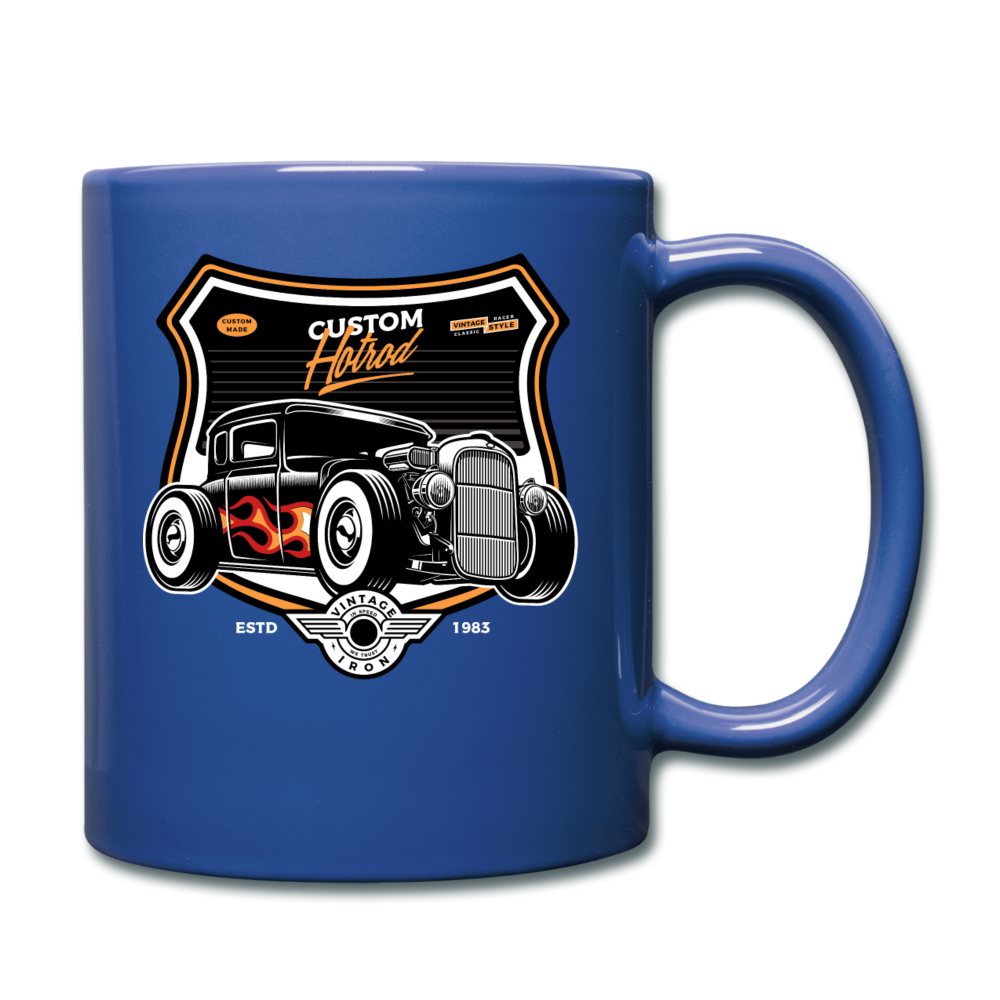 Custom Hot Rod - Full Color Mug - royal blue