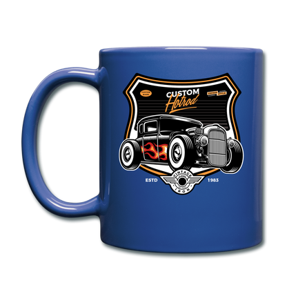 Custom Hot Rod - Full Color Mug - royal blue