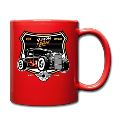 Custom Hot Rod - Full Color Mug - red