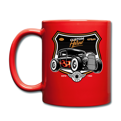 Custom Hot Rod - Full Color Mug - red