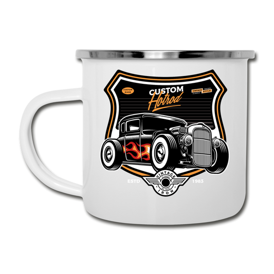 Custom Hot Rod - Camper Mug - white