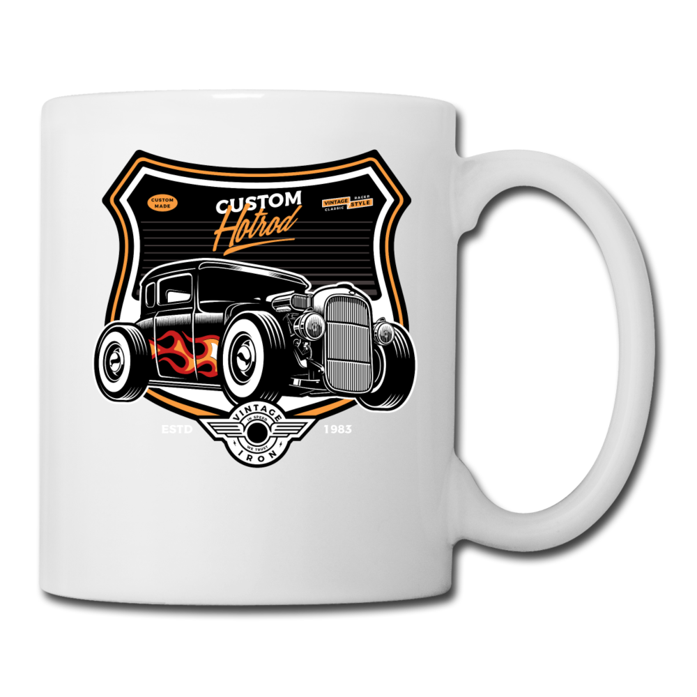 Custom Hot Rod - Coffee/Tea Mug - white