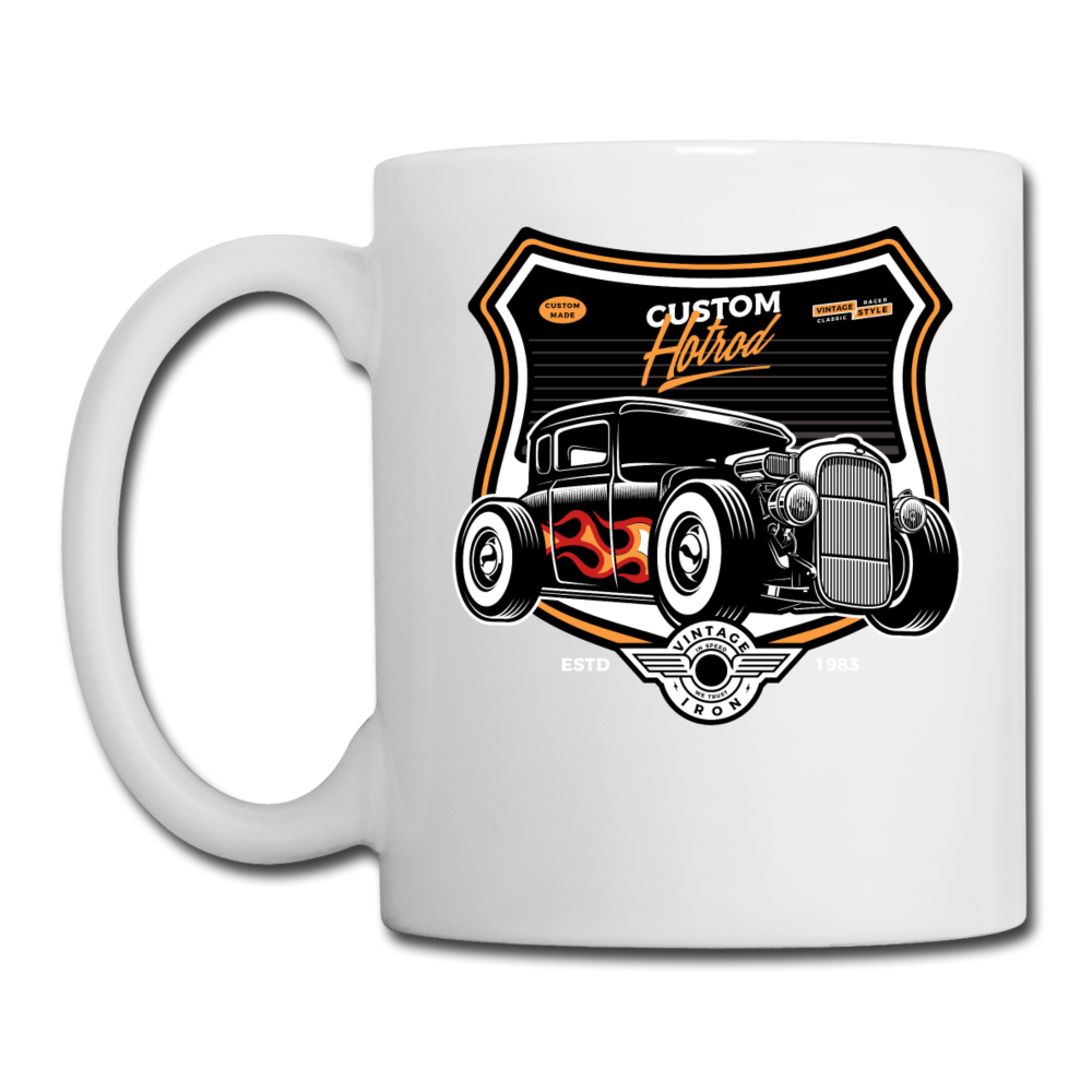 Custom Hot Rod - Coffee/Tea Mug - white