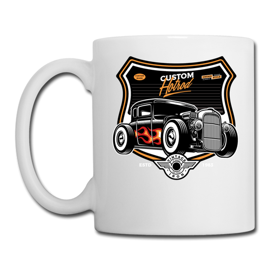 Custom Hot Rod - Coffee/Tea Mug - white