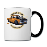 Custom Hot Rod - Truck - Contrast Coffee Mug - white/black