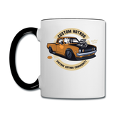 Custom Hot Rod - Truck - Contrast Coffee Mug - white/black