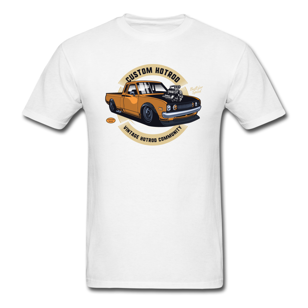 Custom Hot Rod - Truck - Unisex Classic T-Shirt - white