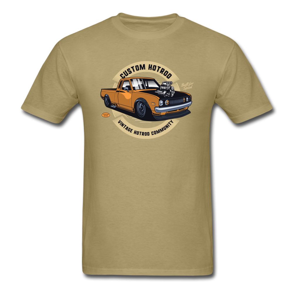 Custom Hot Rod - Truck - Unisex Classic T-Shirt - khaki