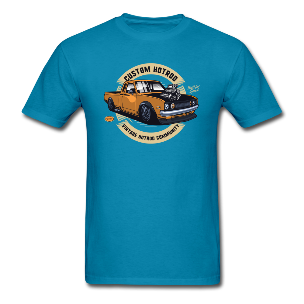 Custom Hot Rod - Truck - Unisex Classic T-Shirt - turquoise