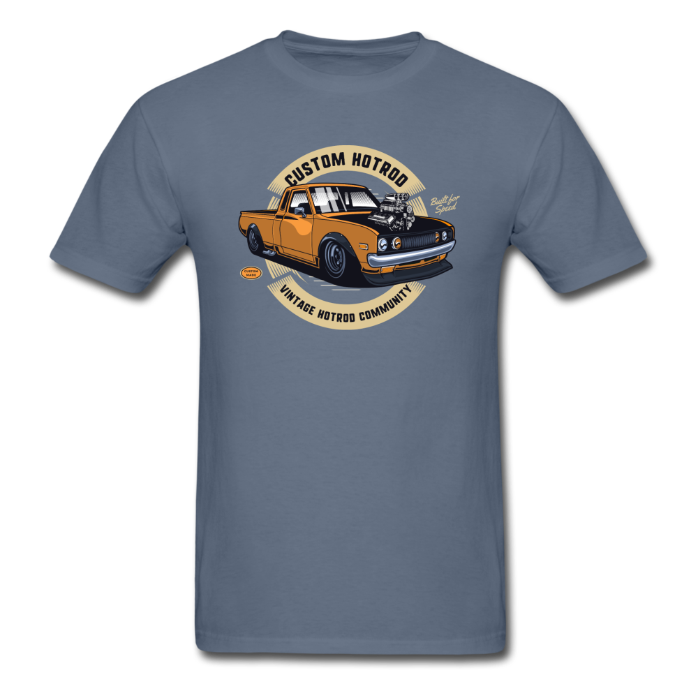 Custom Hot Rod - Truck - Unisex Classic T-Shirt - denim