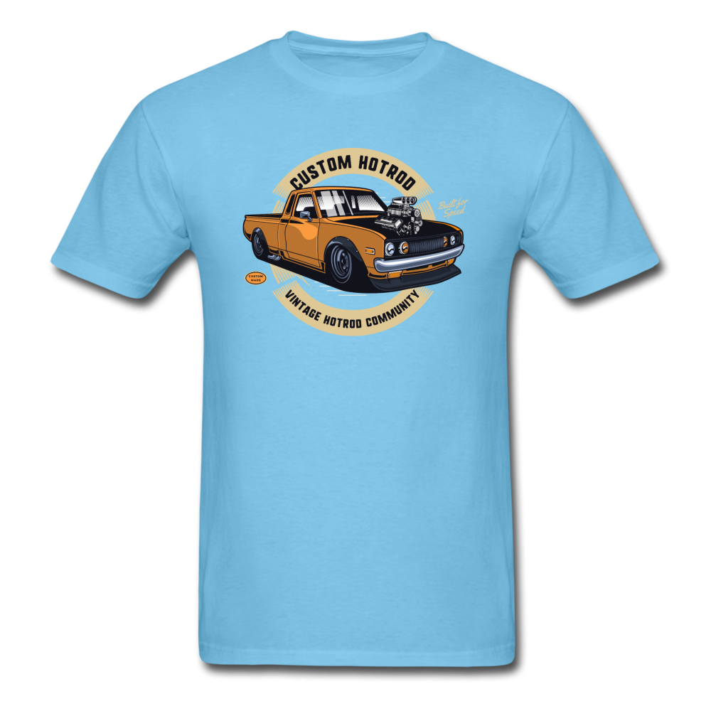 Custom Hot Rod - Truck - Unisex Classic T-Shirt - aquatic blue