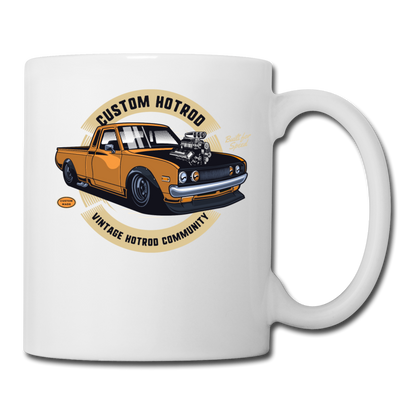 Custom Hot Rod - Truck - Coffee/Tea Mug - white