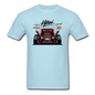 Hot Rod - Front View - Unisex Classic T-Shirt - powder blue