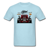 Hot Rod - Front View - Unisex Classic T-Shirt - powder blue