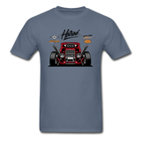 Hot Rod - Front View - Unisex Classic T-Shirt - denim