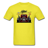 Hot Rod - Front View - Unisex Classic T-Shirt - yellow