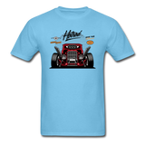 Hot Rod - Front View - Unisex Classic T-Shirt - aquatic blue