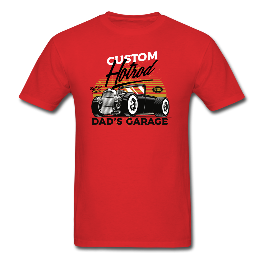 Hot Rod - Dad's Garage - Unisex Classic T-Shirt - red