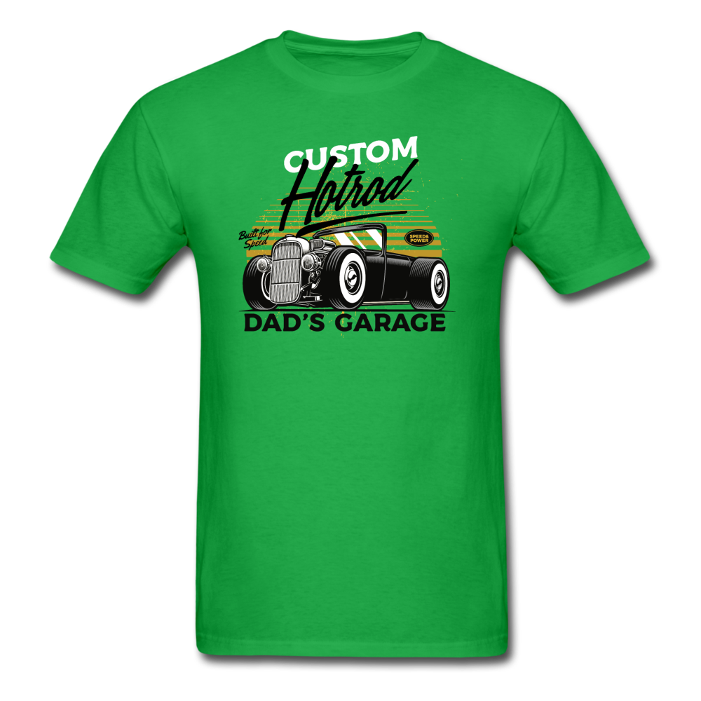 Hot Rod - Dad's Garage - Unisex Classic T-Shirt - bright green