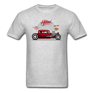 Hot Rod - Side View - Unisex Classic T-Shirt - heather gray