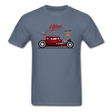 Hot Rod - Side View - Unisex Classic T-Shirt - denim
