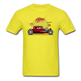 Hot Rod - Side View - Unisex Classic T-Shirt - yellow