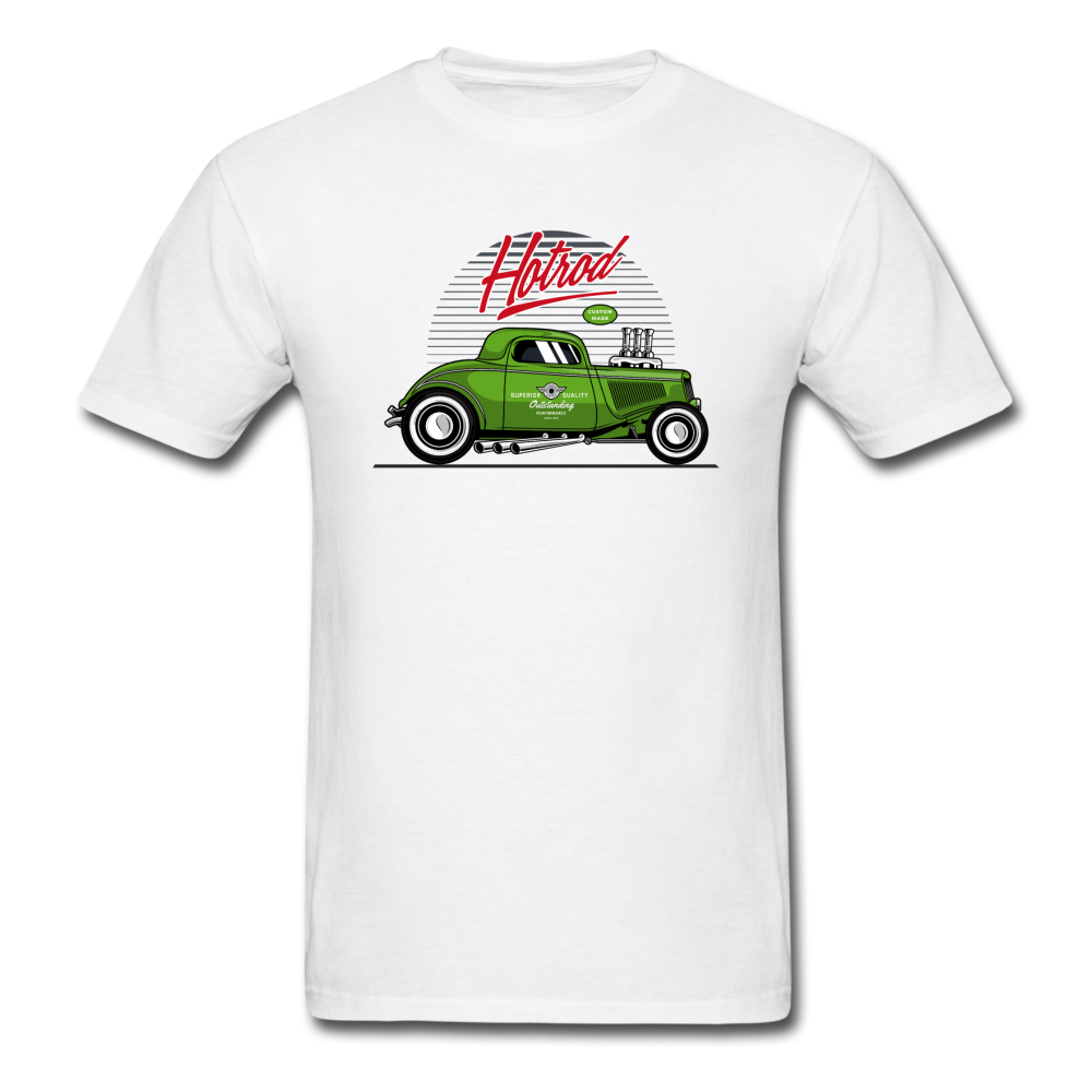 Hot Rod - Green - Unisex Classic T-Shirt - white