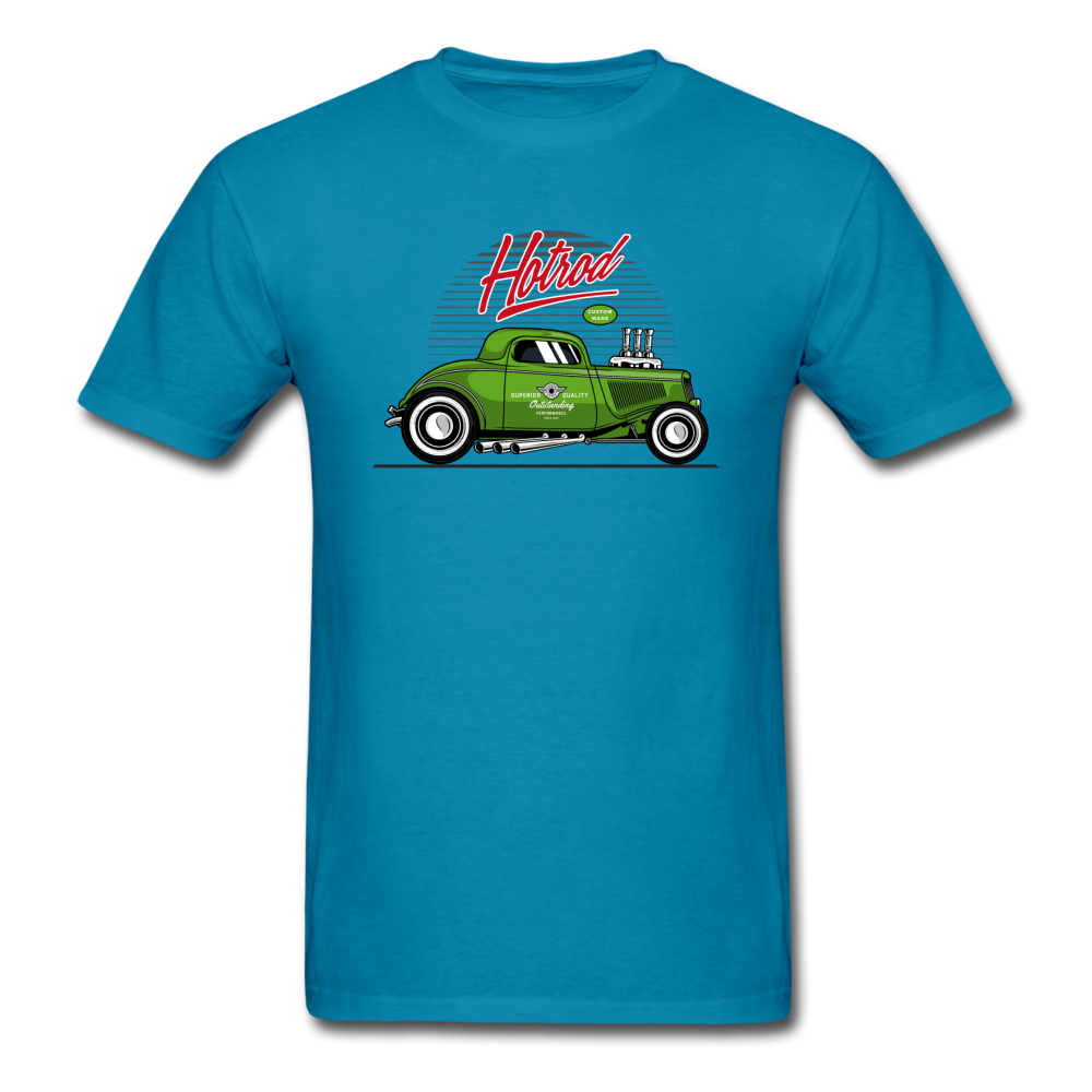 Hot Rod - Green - Unisex Classic T-Shirt - turquoise