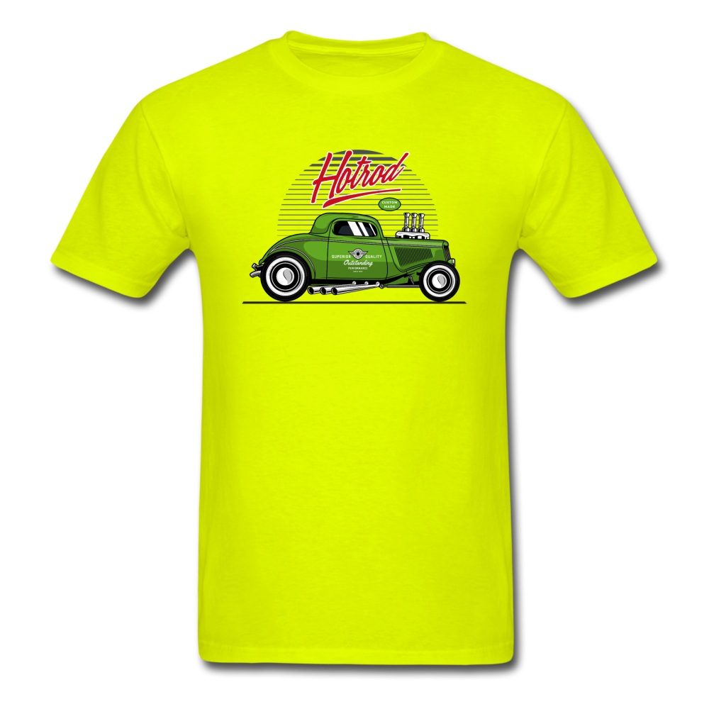 Hot Rod - Green - Unisex Classic T-Shirt - safety green