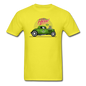 Hot Rod - Green - Unisex Classic T-Shirt - yellow