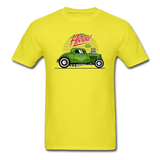 Hot Rod - Green - Unisex Classic T-Shirt - yellow