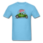 Hot Rod - Green - Unisex Classic T-Shirt - aquatic blue