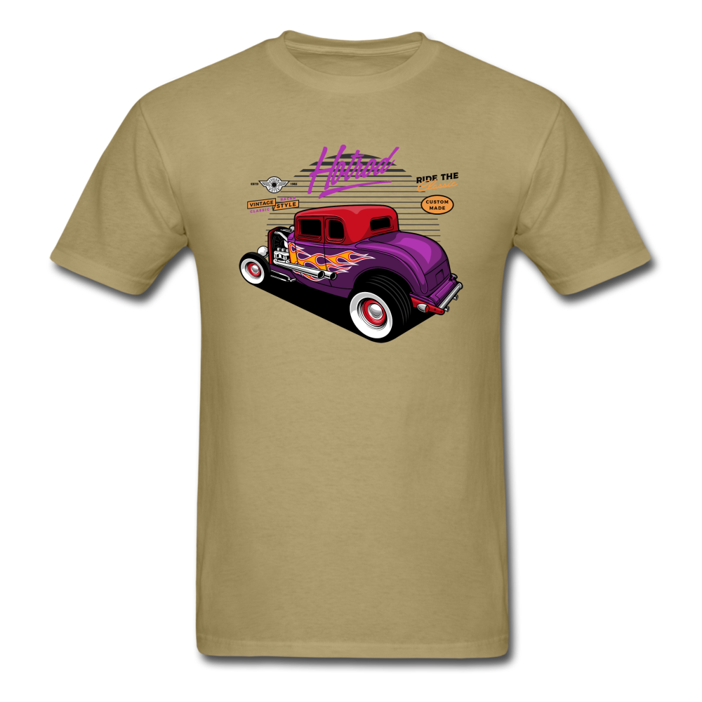 Hot Rod - Purple - Unisex Classic T-Shirt - khaki