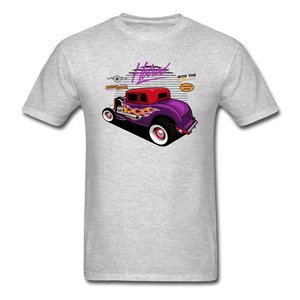 Hot Rod - Purple - Unisex Classic T-Shirt - heather gray