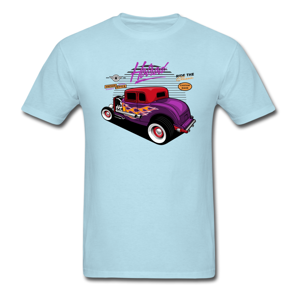 Hot Rod - Purple - Unisex Classic T-Shirt - powder blue