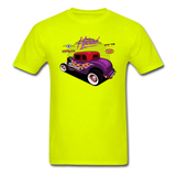Hot Rod - Purple - Unisex Classic T-Shirt - safety green