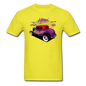 Hot Rod - Purple - Unisex Classic T-Shirt - yellow