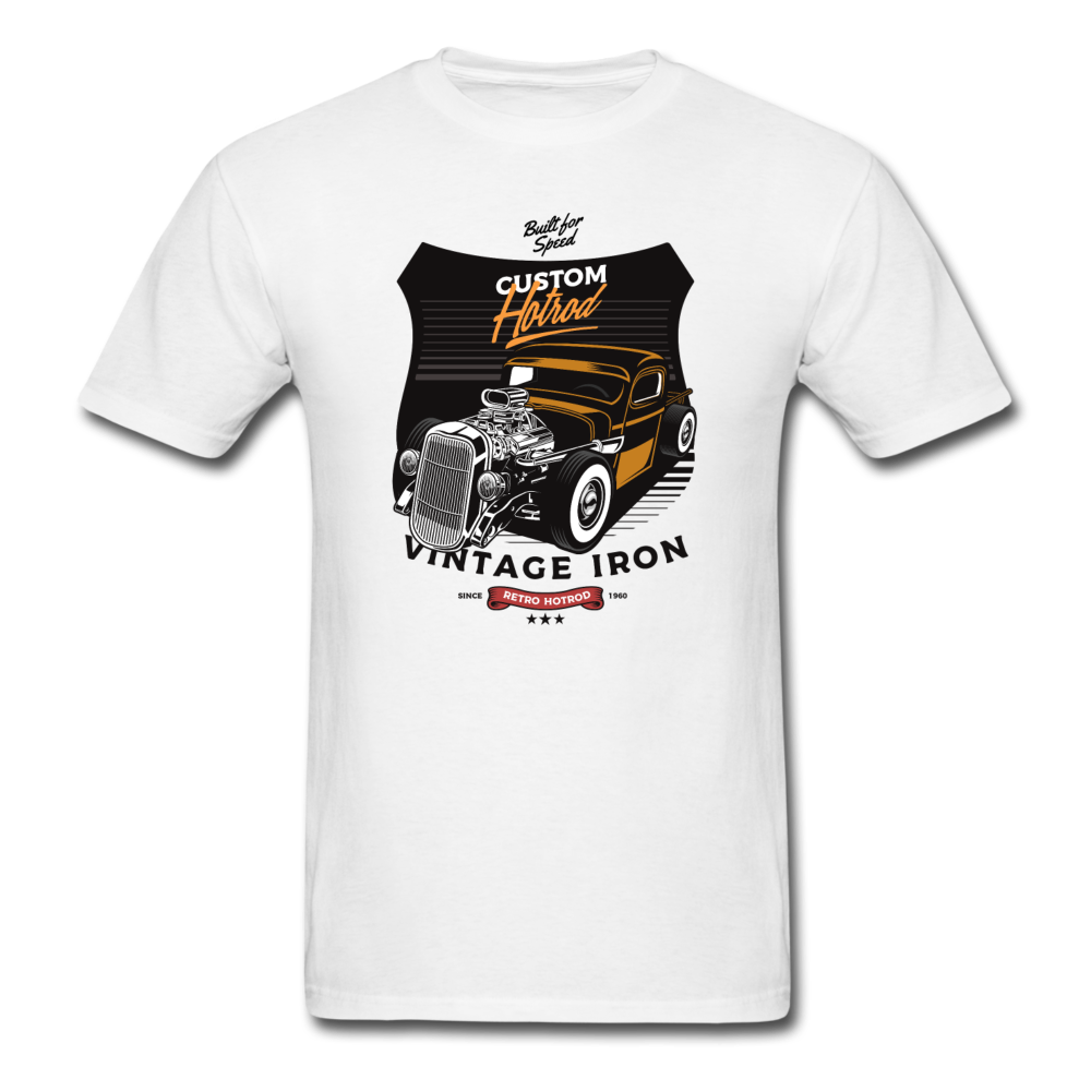 Hot Rod - Vintage Iron - Unisex Classic T-Shirt - white