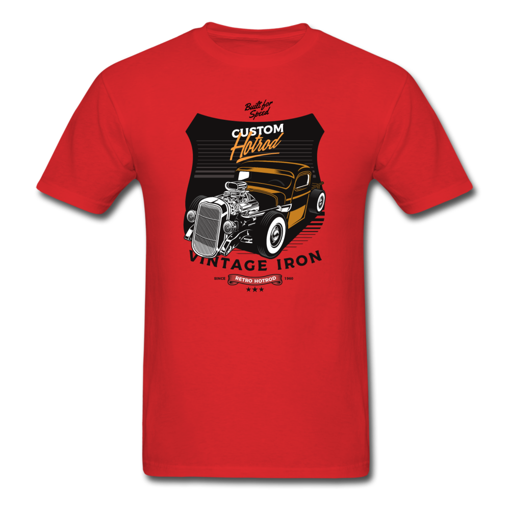 Hot Rod - Vintage Iron - Unisex Classic T-Shirt - red