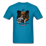 Hot Rod - Vintage Iron - Unisex Classic T-Shirt - turquoise
