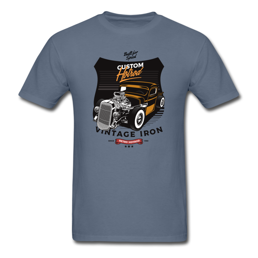 Hot Rod - Vintage Iron - Unisex Classic T-Shirt - denim