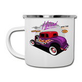Hot Rod - Purple - Camper Mug - white