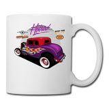 Hot Rod - Purple - Coffee/Tea Mug - white