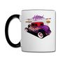 Hot Rod - Purple - Contrast Coffee Mug - white/black