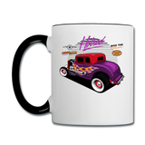 Hot Rod - Purple - Contrast Coffee Mug - white/black