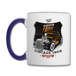 Hot Rod - Vintage Iron - Contrast Coffee Mug - white/cobalt blue