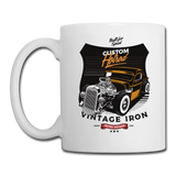 Hot Rod - Vintage Iron - Coffee/Tea Mug - white