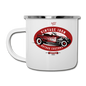 Hot Rod - Vintage Iron - Red - Camper Mug - white