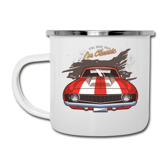 I'm Not Old - Camaro - Camper Mug - white